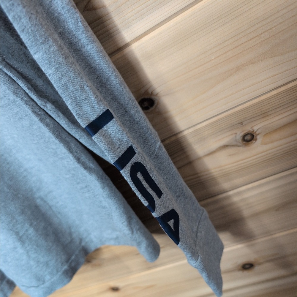 Polo Ralph Lauren Team USA 2022 Olympic Games Gray Long Sleeve T-Shirt Mens L - Picture 4 of 11